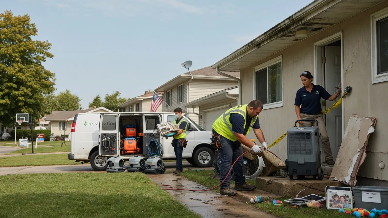 Water Damage Restoration in Michigan near me